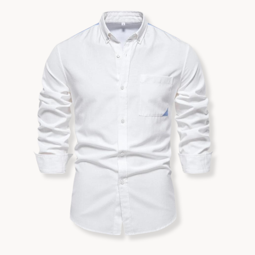 Camicia Oxford - Tessuto testurizzato