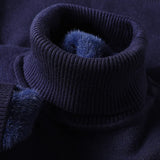 ARLO - Maglione in lana merino a collo alto
