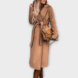 Elisa - Cappotto lungo di stile con cintura