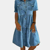 Sofia - Abito boho in denim