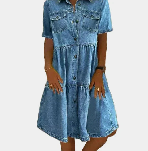 Sofia - Abito boho in denim