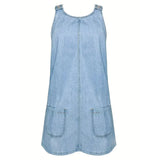 Valentina - Abito ampio in denim