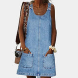 Carolina - Abito in denim pratico e leggero