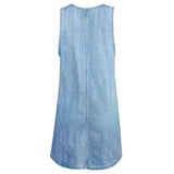 Valentina - Abito ampio in denim