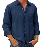 Paolo - Camicia in misto traspirante dal taglio ampio