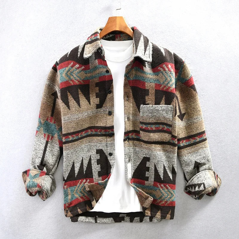 Camicia - Misto flanella dal taglio lungo