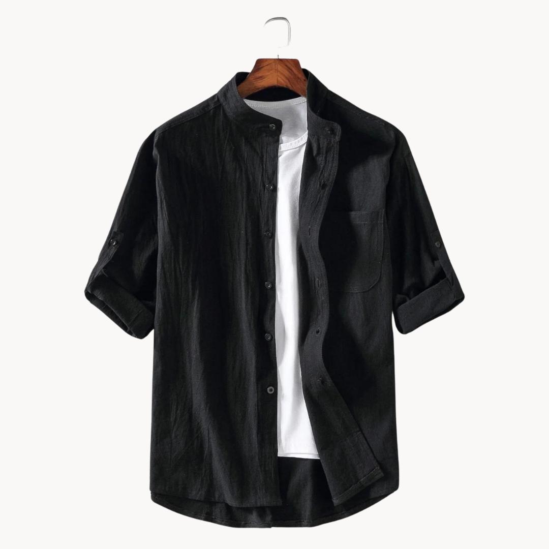 Camicia - Elegante collo alla coreana