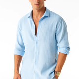 Camicia - Colletto smart, abbottonatura completa