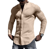 Dario - Camicia casual in misto morbido