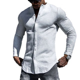Dario - Camicia casual in misto morbido