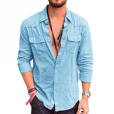 Domenico - Camicia con tasche cargo su misura