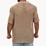 Alessandro - Camicia a maniche corte in rete