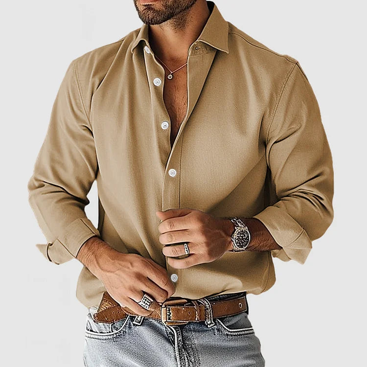Camicia elegante Soft-Blend - Linea pulita