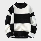 Maglione geometrico in filato