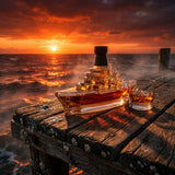 Decanter per whisky - Edizione Marina