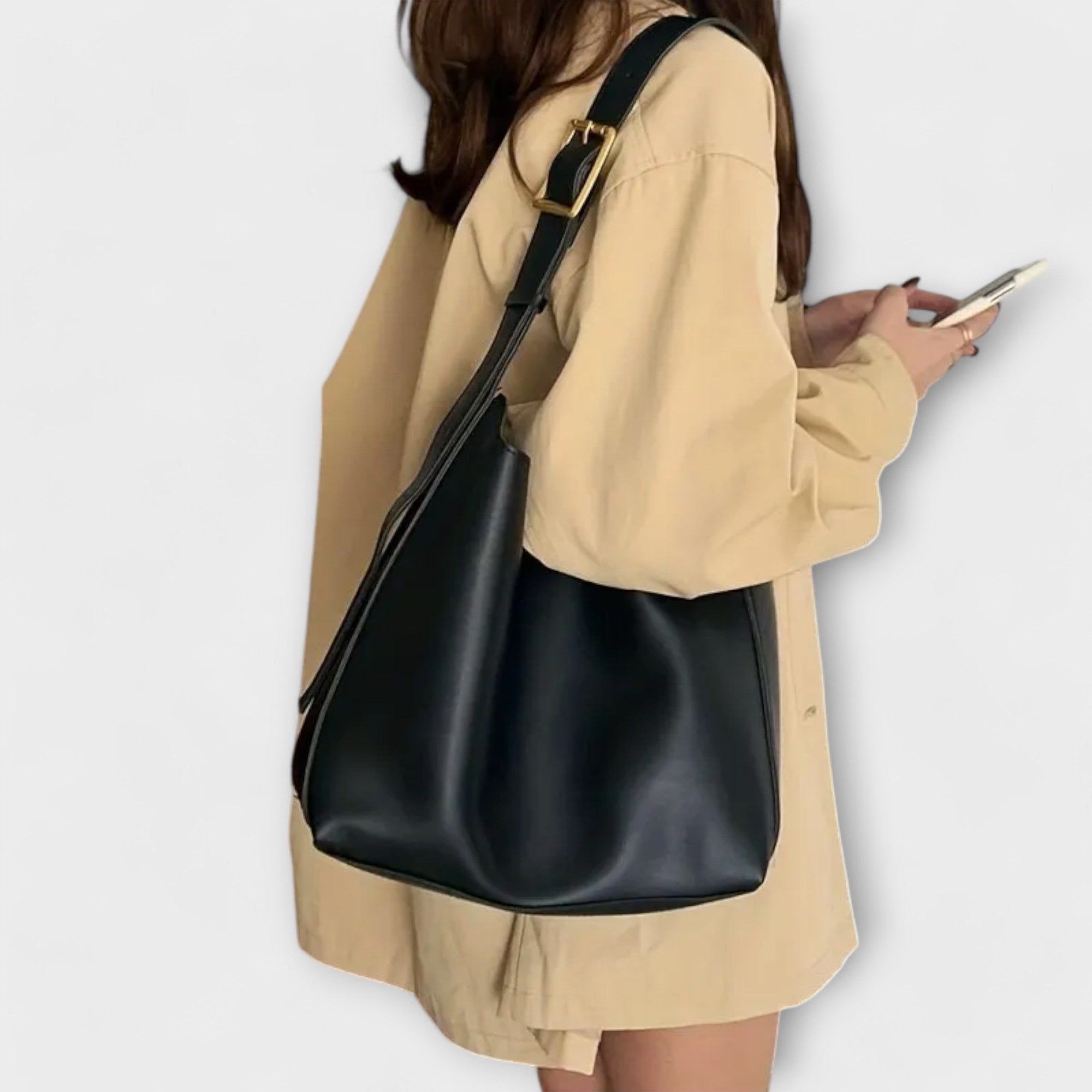 Cecilia - Borsa a spalla elegante in pelle