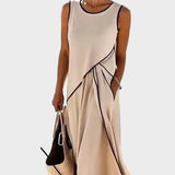 Erminia - Abito elegante senza maniche