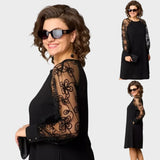 Celina - Abito midi classico per occasioni speciali