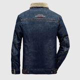 Amedeo - Giacca in jeans con fodera interna