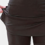 Elisabetta - Shorts a vita alta con gonna