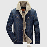 Amedeo - Giacca in jeans con fodera interna