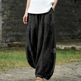 Adelaide - Pantaloni larghi neri