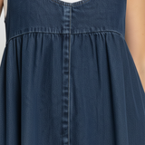 Ivonne - Abito lungo in denim vintage