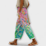Gisella - Pantaloni ampi con fantasia vivace