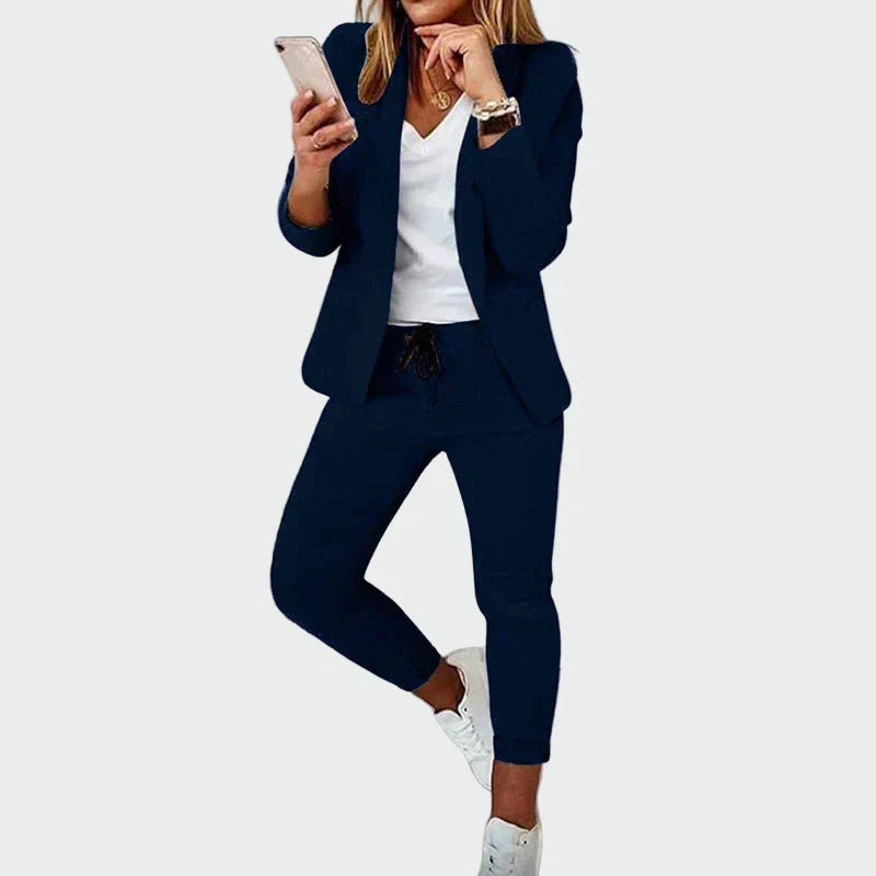 Ella - Completo da donna con pantaloni ampi e blazer