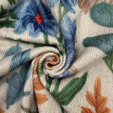Gabriella - Cardigan con zip a fiori Giardino Botanico