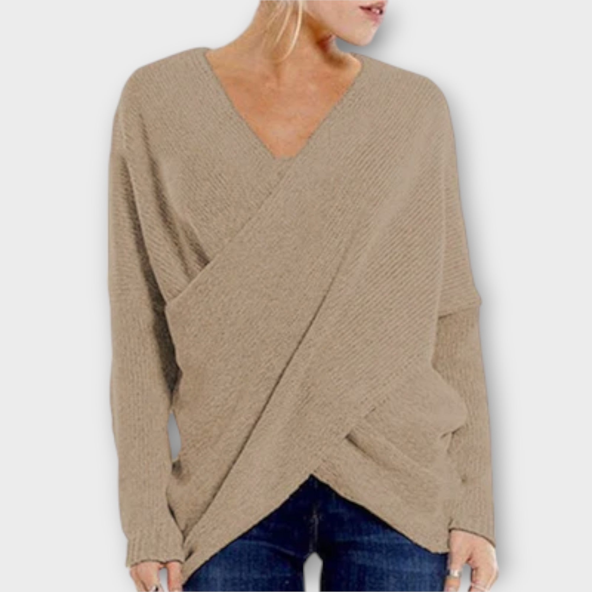 Edda - Maglione con scollo a V